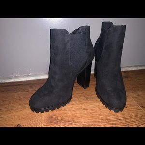Black booties